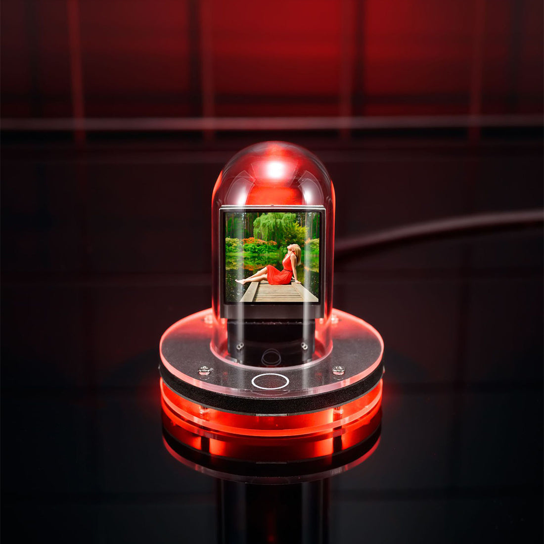 Nixie Tube Clock with Weather Forecast & Bitcoin Price Display Function - stirlingkit
