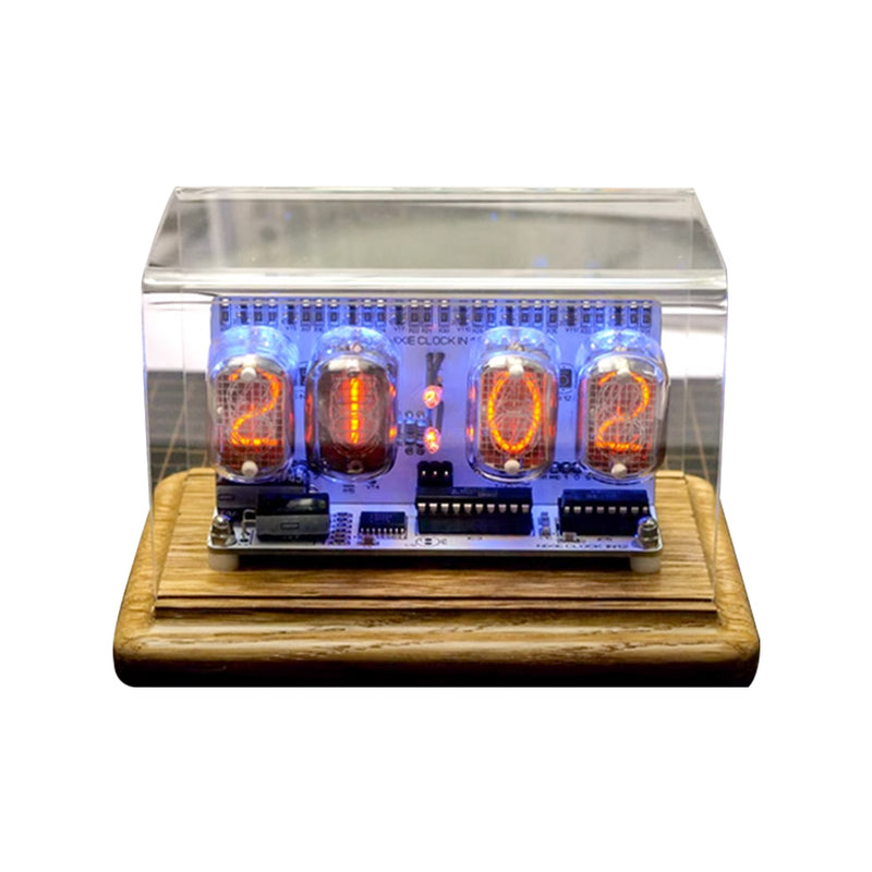 Nostalgic Nixie Tube Clock IN-12 Retro Electronic Clock - stirlingkit