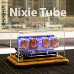 Nostalgic Nixie Tube Clock IN-12 Retro Electronic Clock - stirlingkit