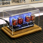 Nostalgic Nixie Tube Clock IN-12 Retro Electronic Clock - stirlingkit