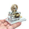OKMO J06G α-Type Horizontal Opposed Hot Air Stirling Engine Model Super Mini STEM Science Toy - stirlingkit