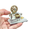 OKMO J06G α-Type Horizontal Opposed Hot Air Stirling Engine Model Super Mini STEM Science Toy - stirlingkit