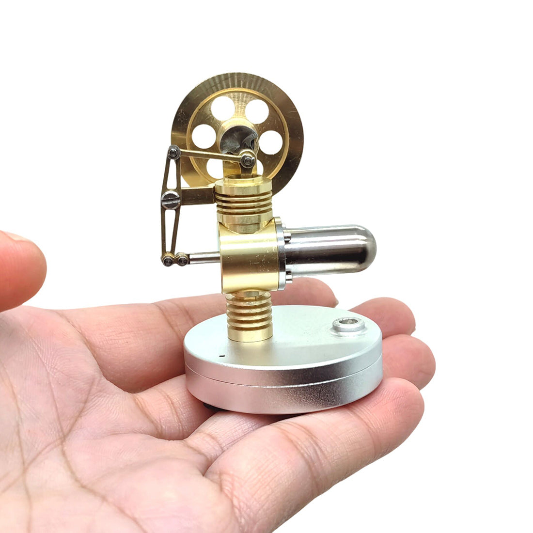 OKMO J07 Super Mini β-Type Hot Air Stirling  Engine Model Vertical - stirlingkit
