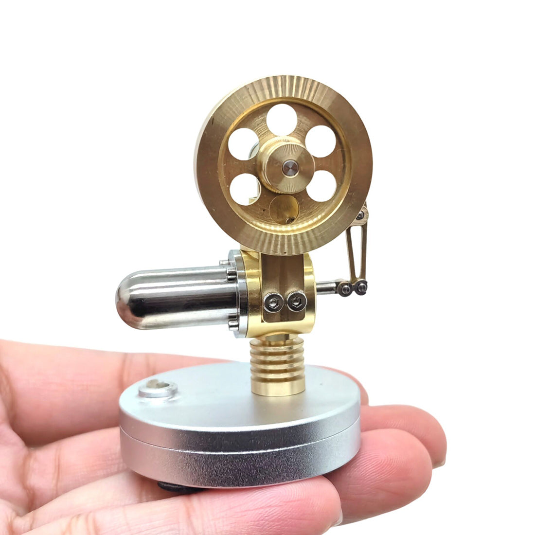 OKMO J07 Super Mini β-Type Hot Air Stirling  Engine Model Vertical - stirlingkit