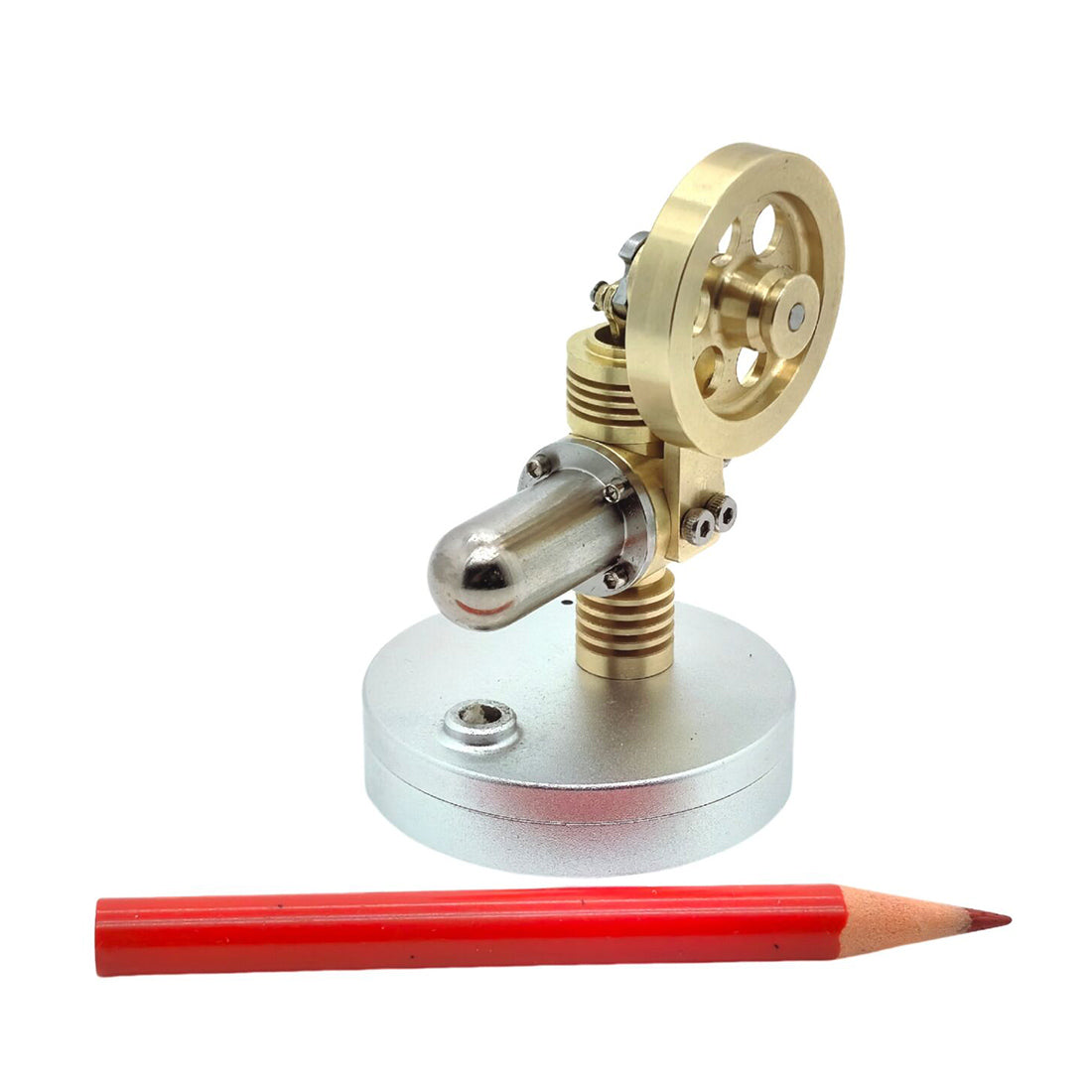 OKMO J07 Super Mini β-Type Hot Air Stirling  Engine Model Vertical - stirlingkit