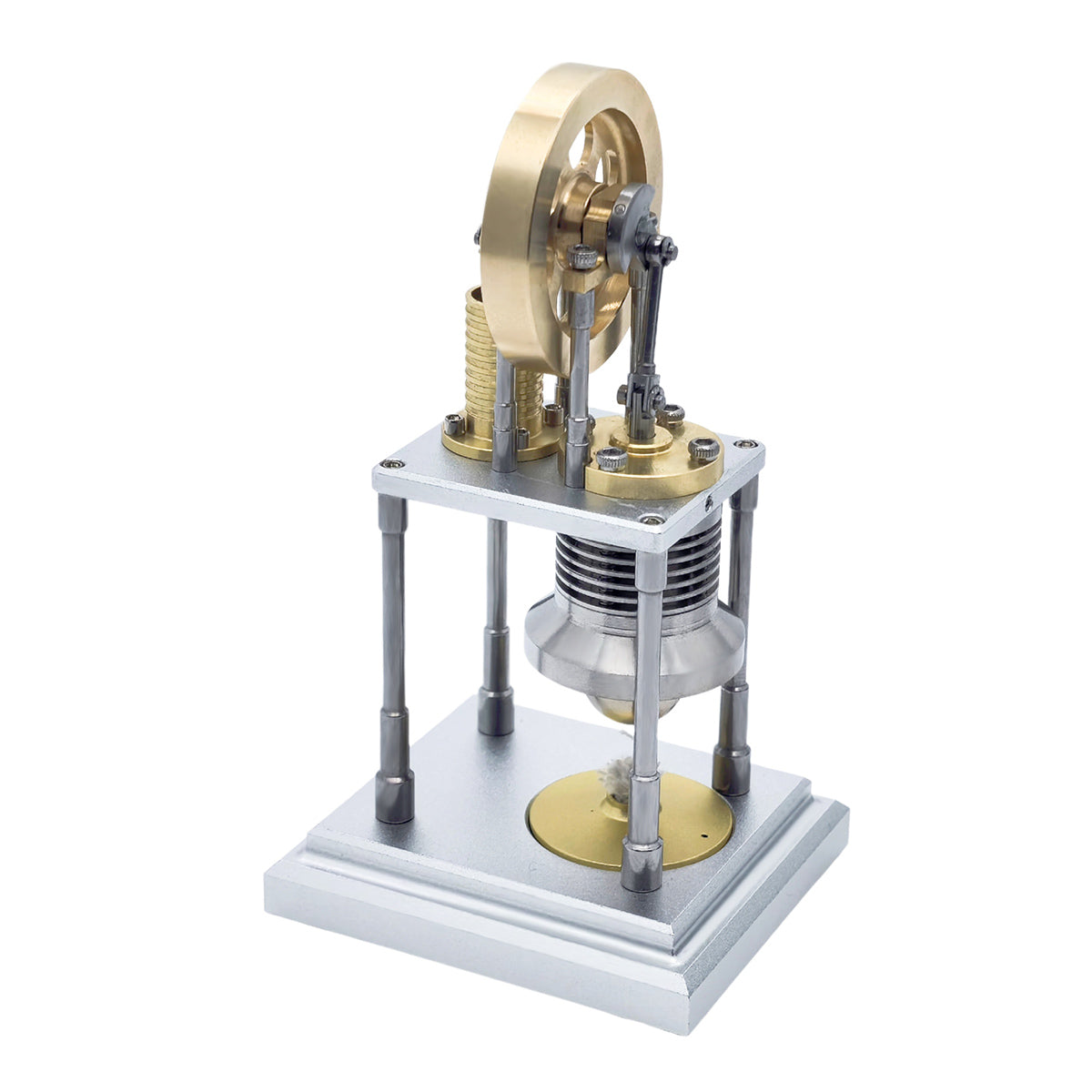 OKMO Super Mini β-Type Vertical Hot Air Stirling Engine Model J06B - stirlingkit