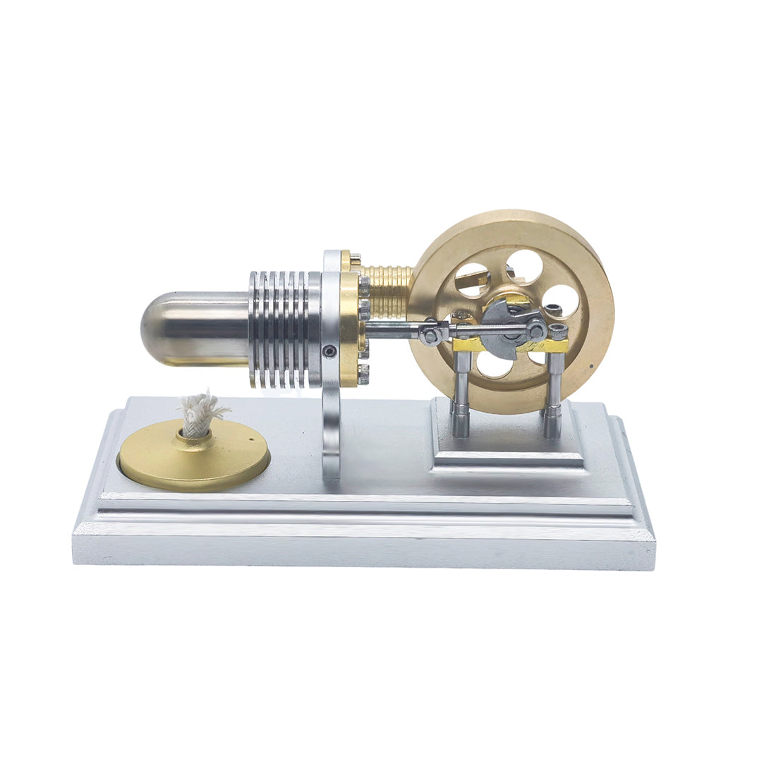 OKMO Super Mini γ-Type Horizontal Hot Air Stirling Engine Model STEM Toy J06C - stirlingkit