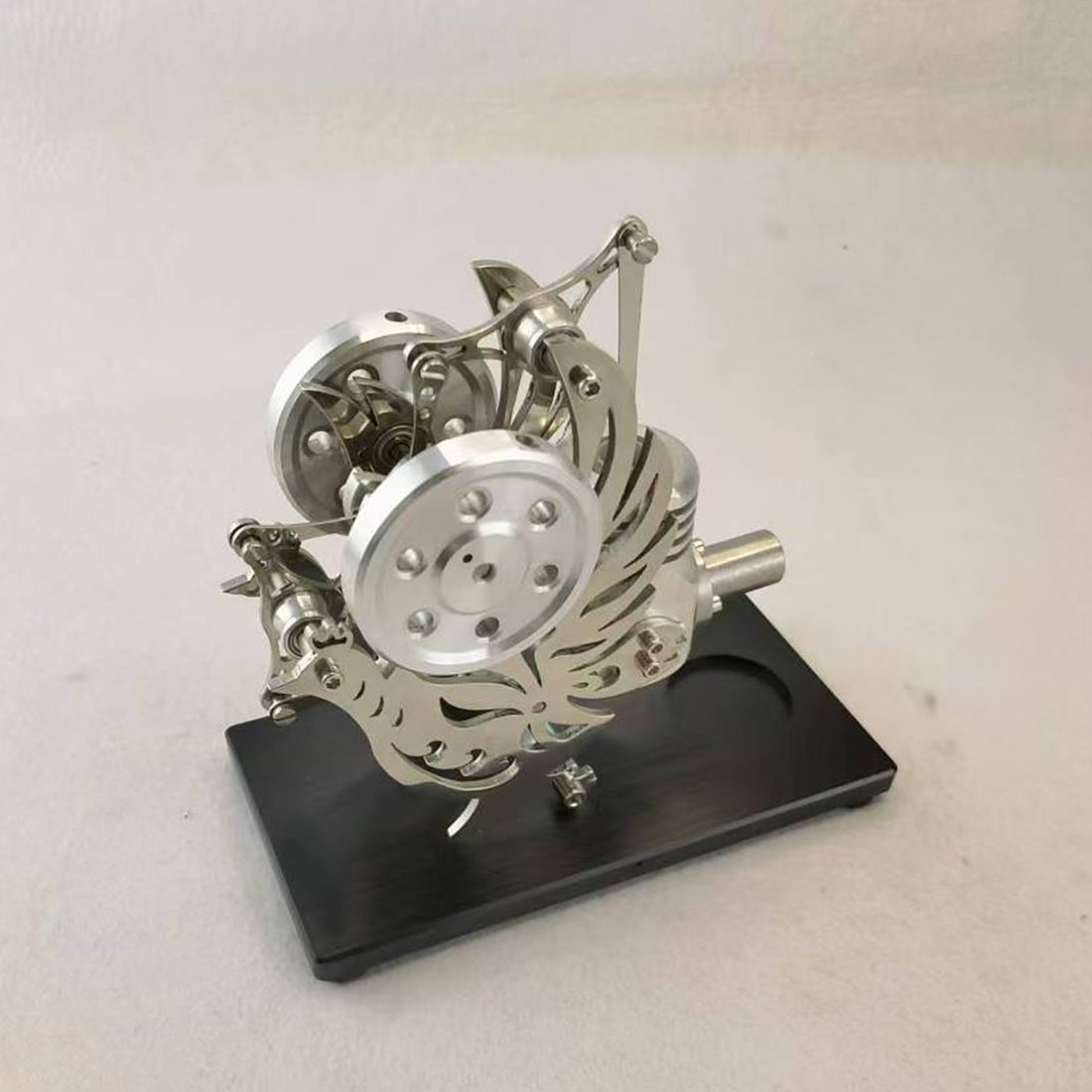 Phoenix-shape Single Cylinder Hot Air Stirling Engine Model - stirlingkit