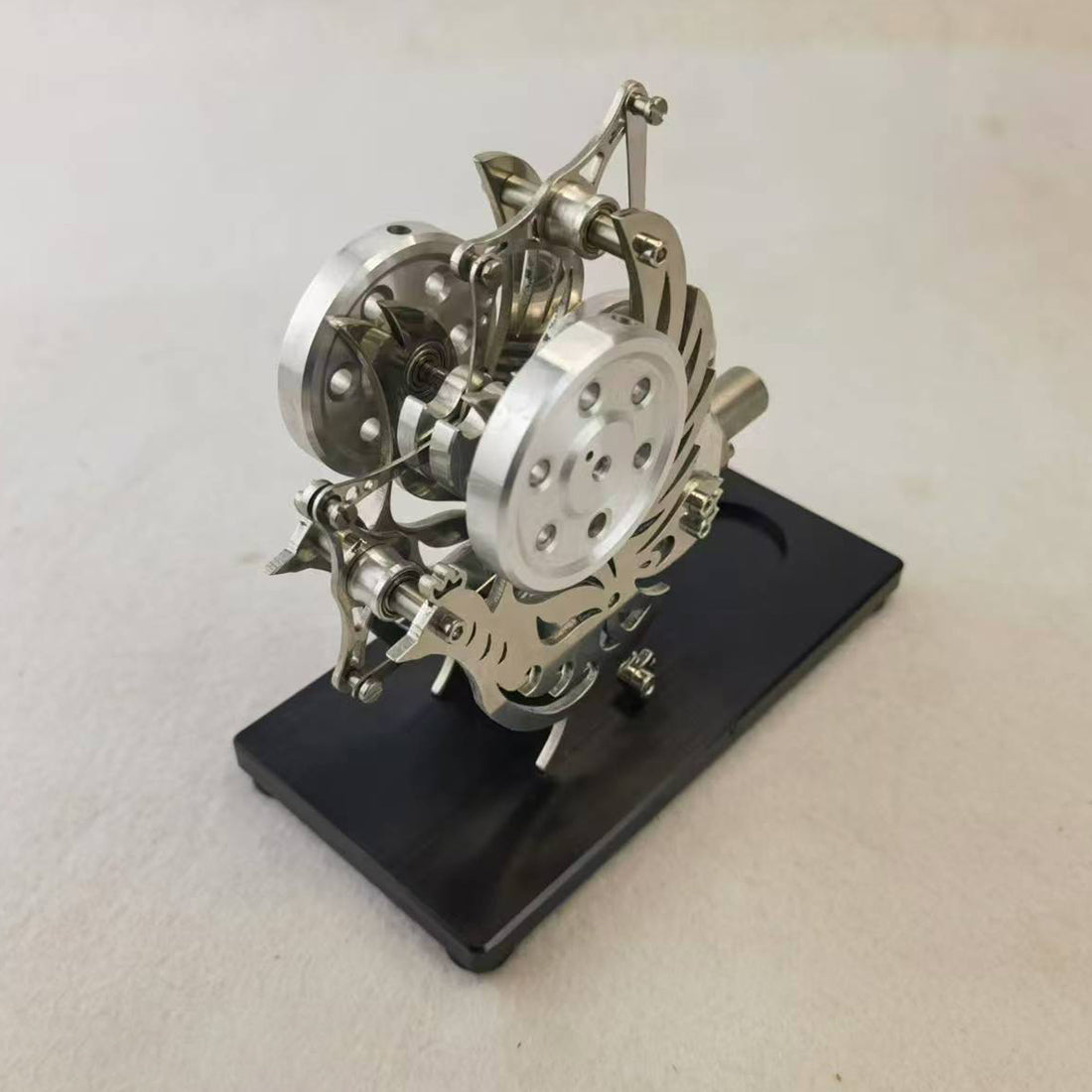 Phoenix-shape Single Cylinder Hot Air Stirling Engine Model - stirlingkit
