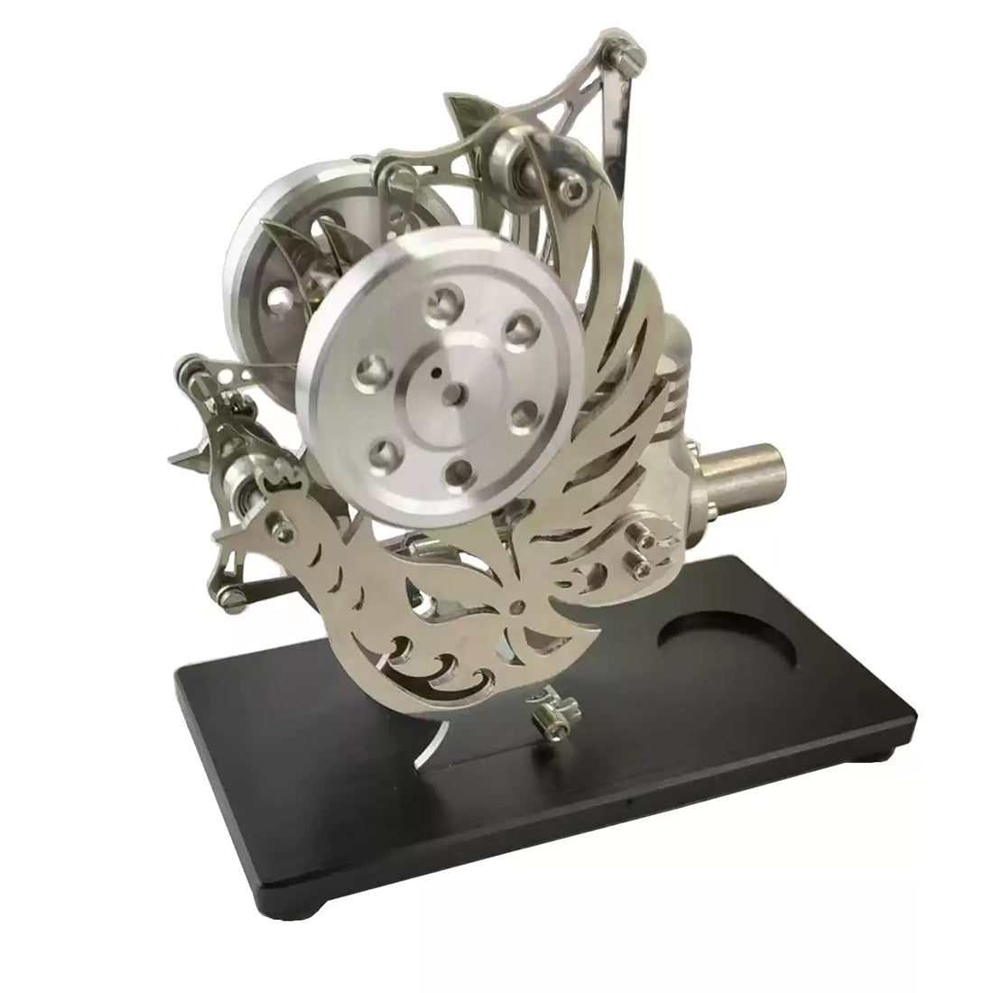 Phoenix-shape Single Cylinder Hot Air Stirling Engine Model - stirlingkit