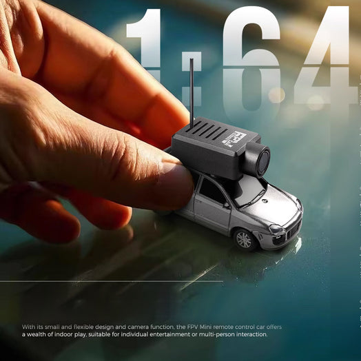 WL Fully Functional MICRO RC Car With FPV World Smallest RC Car 1/64 APP-Controlled - stirlingkit