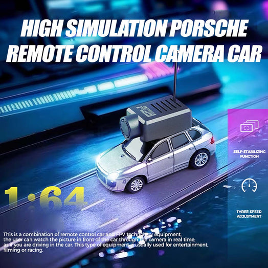 WL Fully Functional MICRO RC Car With FPV World Smallest RC Car 1/64 APP-Controlled - stirlingkit