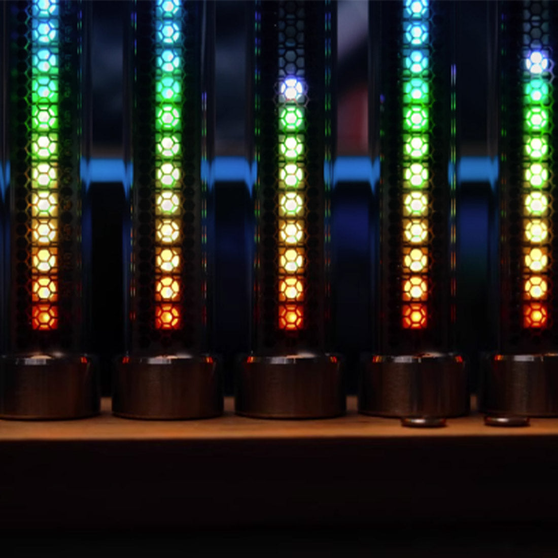 Plug-in Musical Nixie Tube Spectrum Analyzer Audio Player - stirlingkit