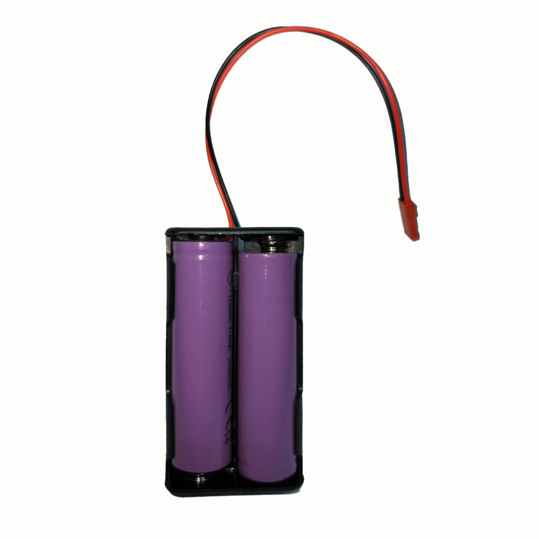 Portable Battery Holder with JST Connector for RETROL HM-01 Engine 18650 Lithium Batteries - stirlingkit