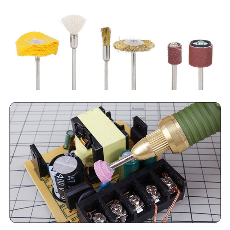 Portable Functional Mini Brushless Electric Grinding & Polishing Machine Set For Model Engine - stirlingkit