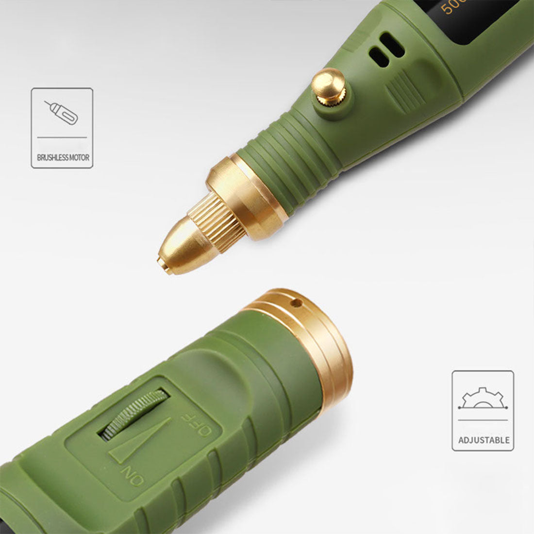 Portable Functional Mini Brushless Electric Grinding & Polishing Machine Set For Model Engine - stirlingkit