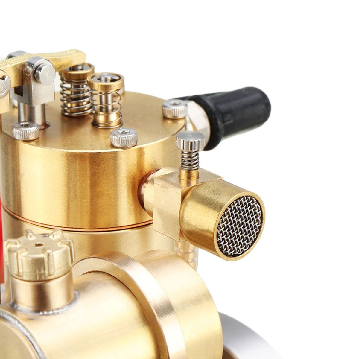 Portable Miniature Single Cylinder Gas Engine Model with Water Pump M18