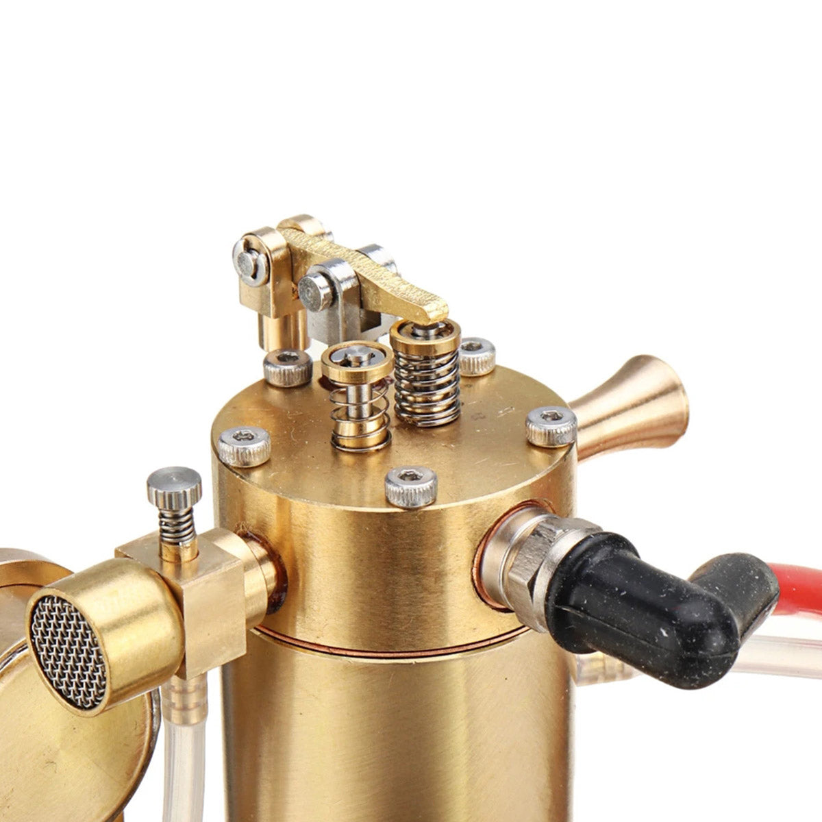 Portable Miniature Single Cylinder Gas Engine Model with Water Pump M18