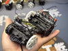 Pre-painted model L4 Car Engine kits With Turbocharger 1/20th Scale for Scale Modelers - stirlingkit