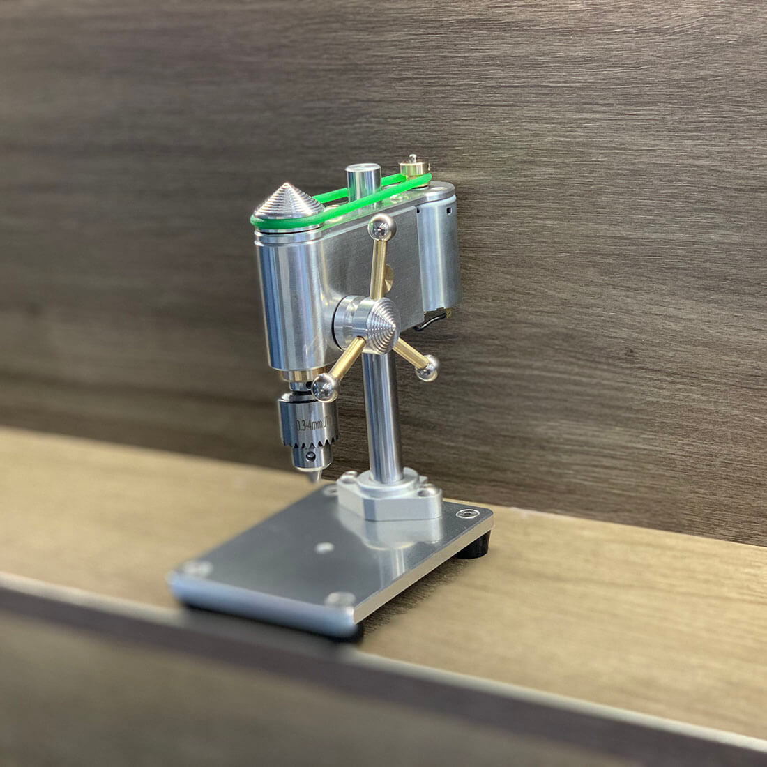 Precision Mini Desktop Electric Bench Drill Machine with Power Supply ...