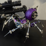 Punk 3D Metal War Spider King Assembly Mechanical Fantasy Model Building Kits