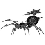 Punk 3D Metal War Spider King Assembly Mechanical Fantasy Model Building Kits