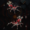Punk 3D Metal War Spider King Assembly Mechanical Fantasy Model Building Kits
