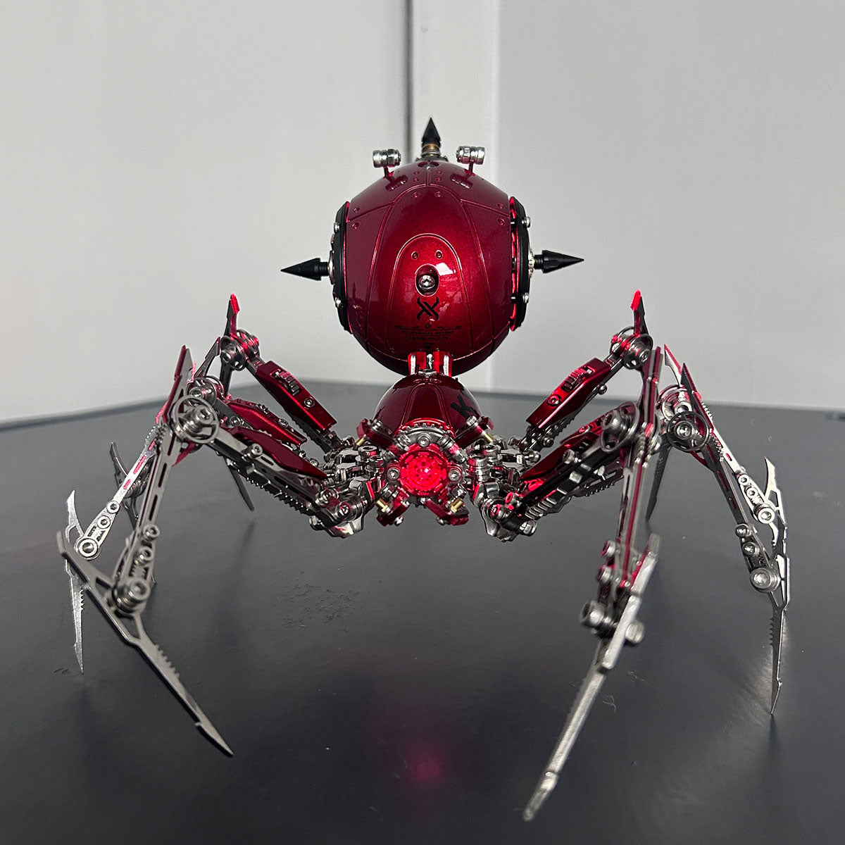 Punk 3D Metal War Spider King Assembly Mechanical Fantasy Model Building Kits - stirlingkit