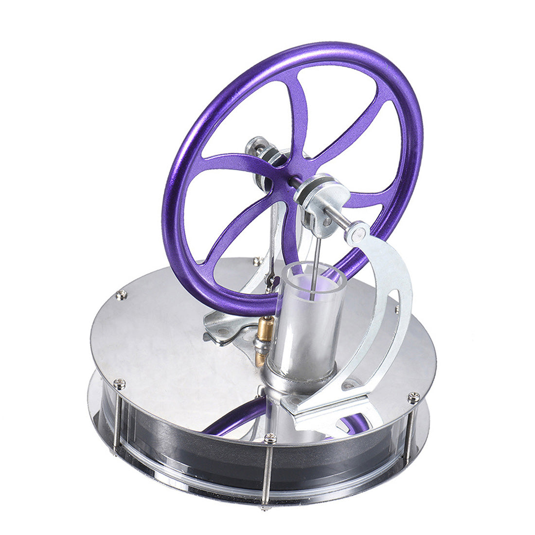 Usmile Low Temperature Stirling Engine Model - STEM Toy Runs On Boiling Water, Desk Decor