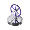 Purple Low Temperature Difference Stirling Engine Coffee Cup Engine - stirlingkit