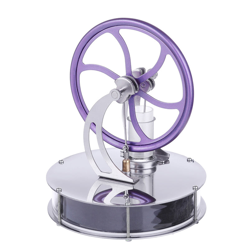 Purple Low Temperature Difference Stirling Engine Coffee Cup Engine - stirlingkit