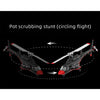 RC ERA A61 Micro RC Airwolf Helicopter 1/53 Scale Gyro with Optical Flow Altitude Hold RTF