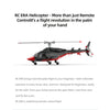 RC ERA A61 Micro RC Airwolf Helicopter 1/53 Scale Gyro with Optical Flow Altitude Hold RTF