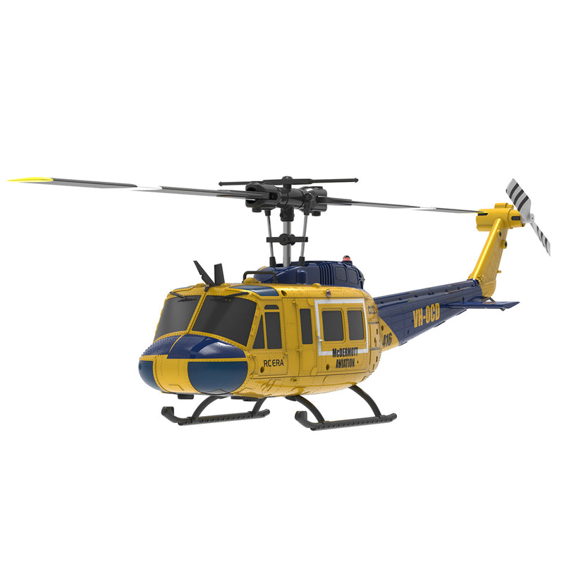 RC ERA C032 UH-1 Huey RTF 2.4G 6CH Flybarless 1/48 RC Helicopter Model for Beginner - stirlingkit