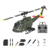 RC ERA C032 UH-1 Huey RTF 2.4G 6CH Flybarless 1/48 RC Helicopter Model for Beginner - stirlingkit