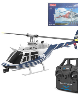 RC ERA C138 206 RC Helicopter 2.4G 6CH 1/33 Scale No Aileron Helicopter with Altitude Hold
