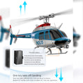 RC ERA C138 PRO Bell 206 Jet Ranger 2.4G 6CH 1/33 Scale RC Helicopter Model RTF - stirlingkit