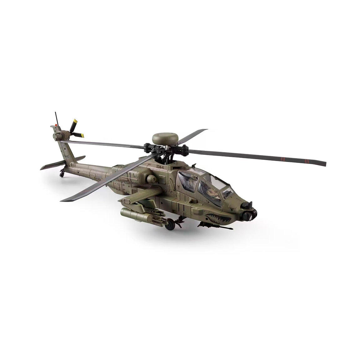 RC ERA C170 AH-64 Apache Small Scale RC Helicopter Model 6CH Optical Flow - stirlingkit