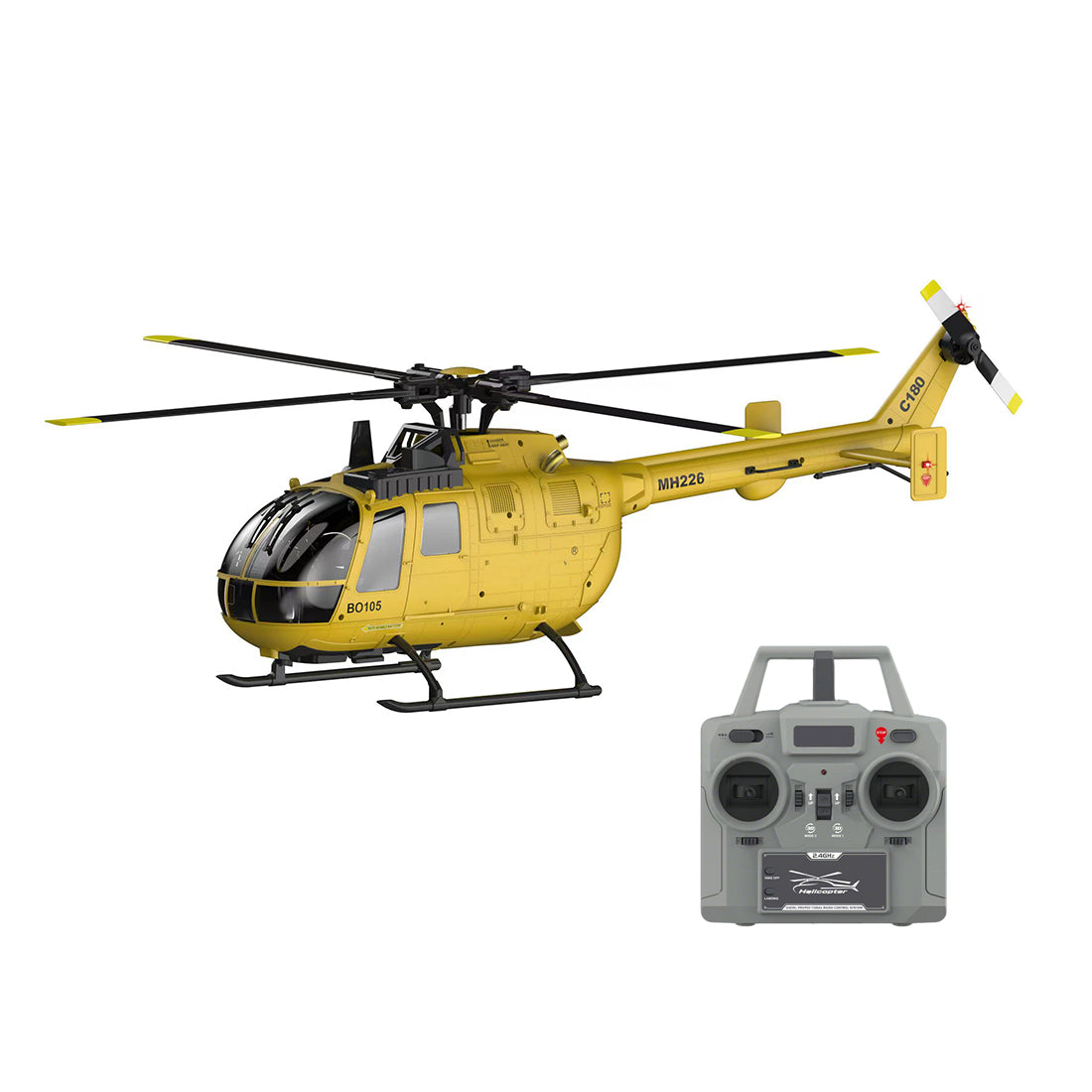 RC ERA C180 B0105 RTF RC Helicopter 2.4G 6CH Optical Flow 1/25 Scale - stirlingkit