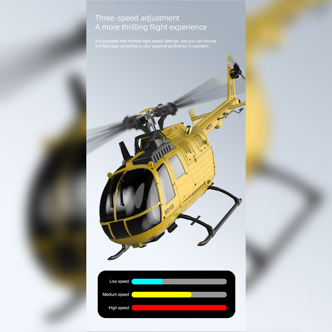 RC ERA C180 B0105 RTF RC Helicopter 2.4G 6CH Optical Flow 1/25 Scale - stirlingkit
