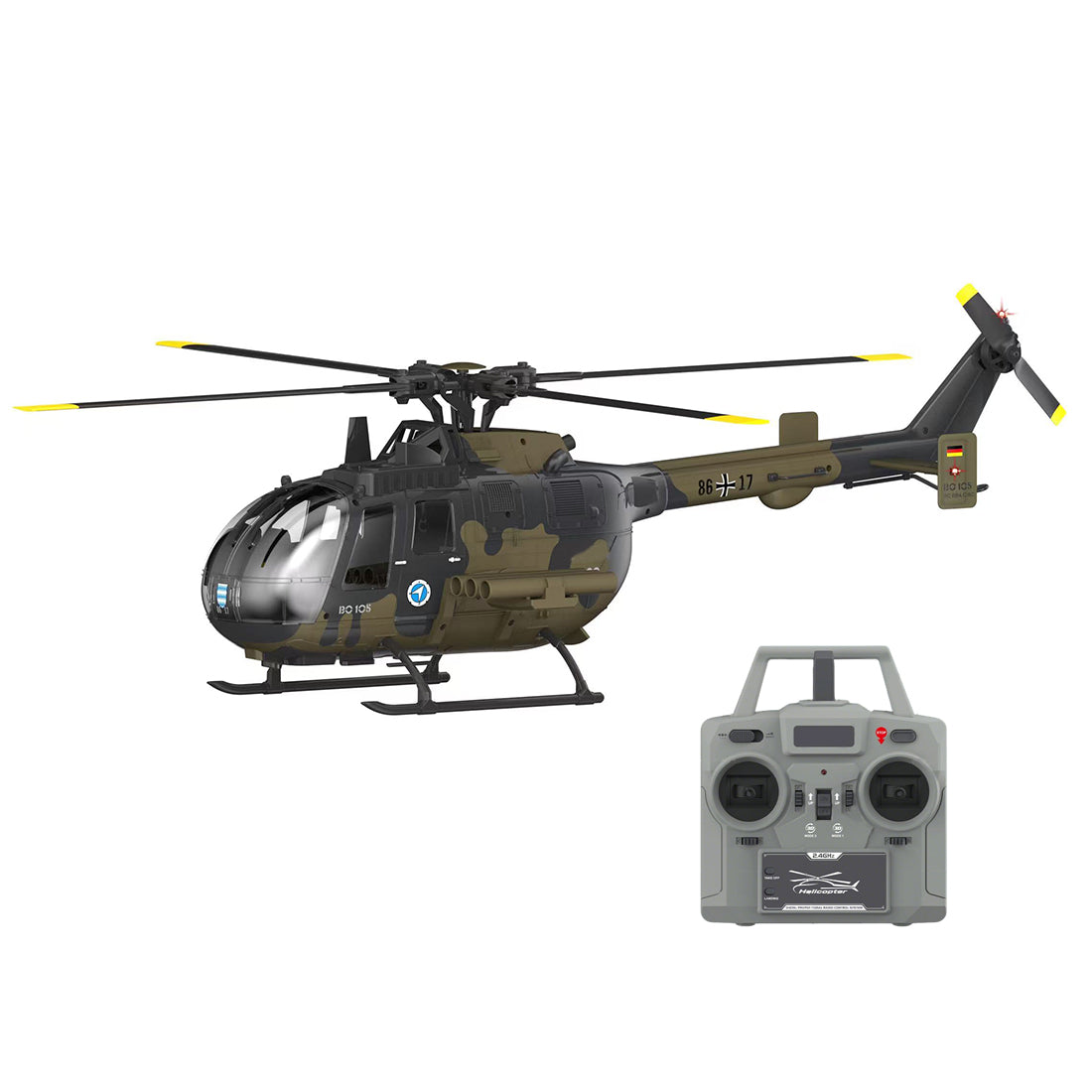 RC ERA C180 B0105 RTF RC Helicopter 2.4G 6CH Optical Flow 1/25 Scale - stirlingkit