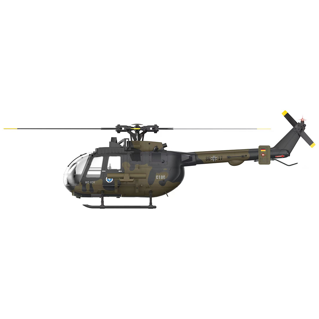 RC ERA C180 B0105 RTF RC Helicopter 2.4G 6CH Optical Flow 1/25 Scale - stirlingkit