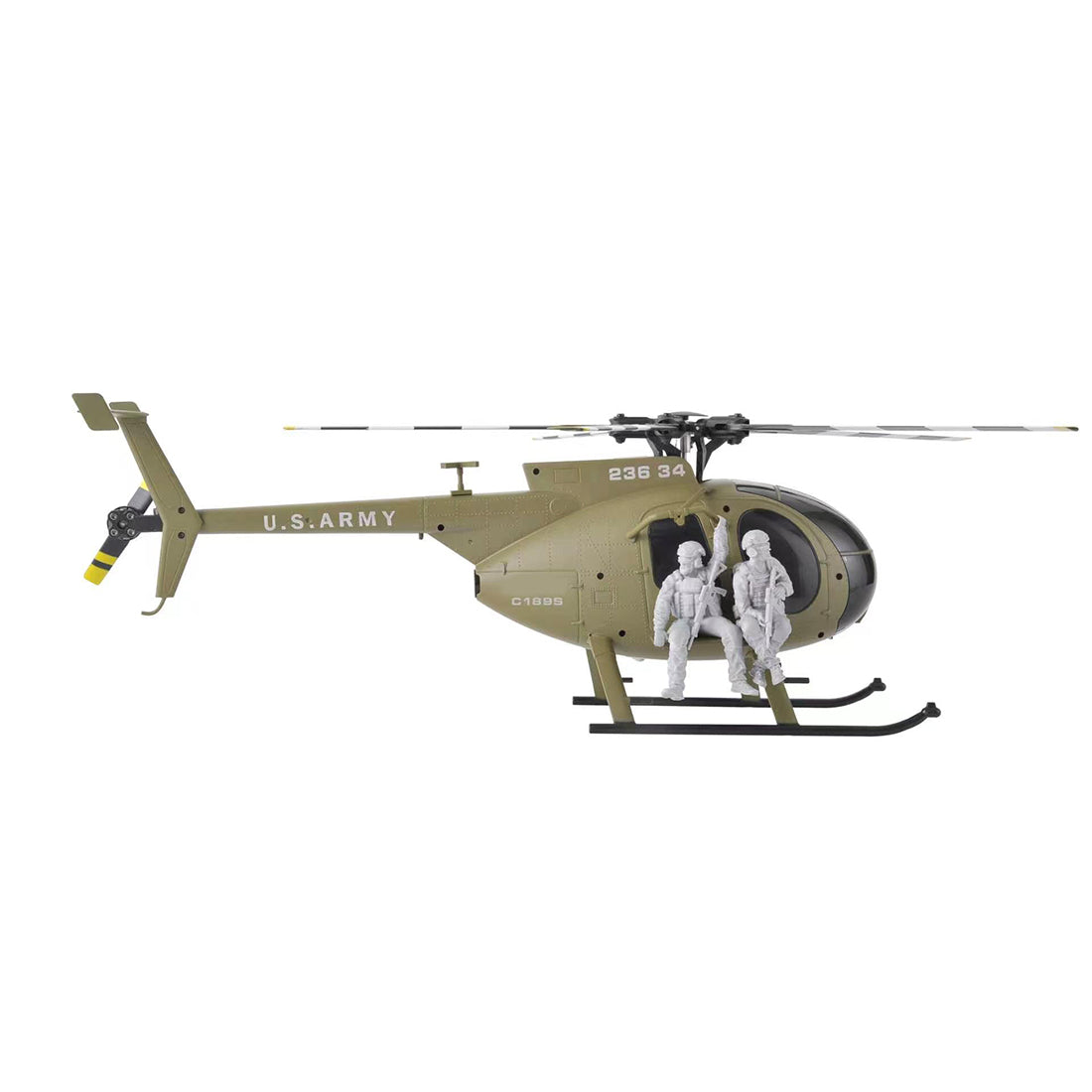RC ERA C189S MD500 Round Head Little Bird RC Helicopter with Optical Flow Positioning RTF