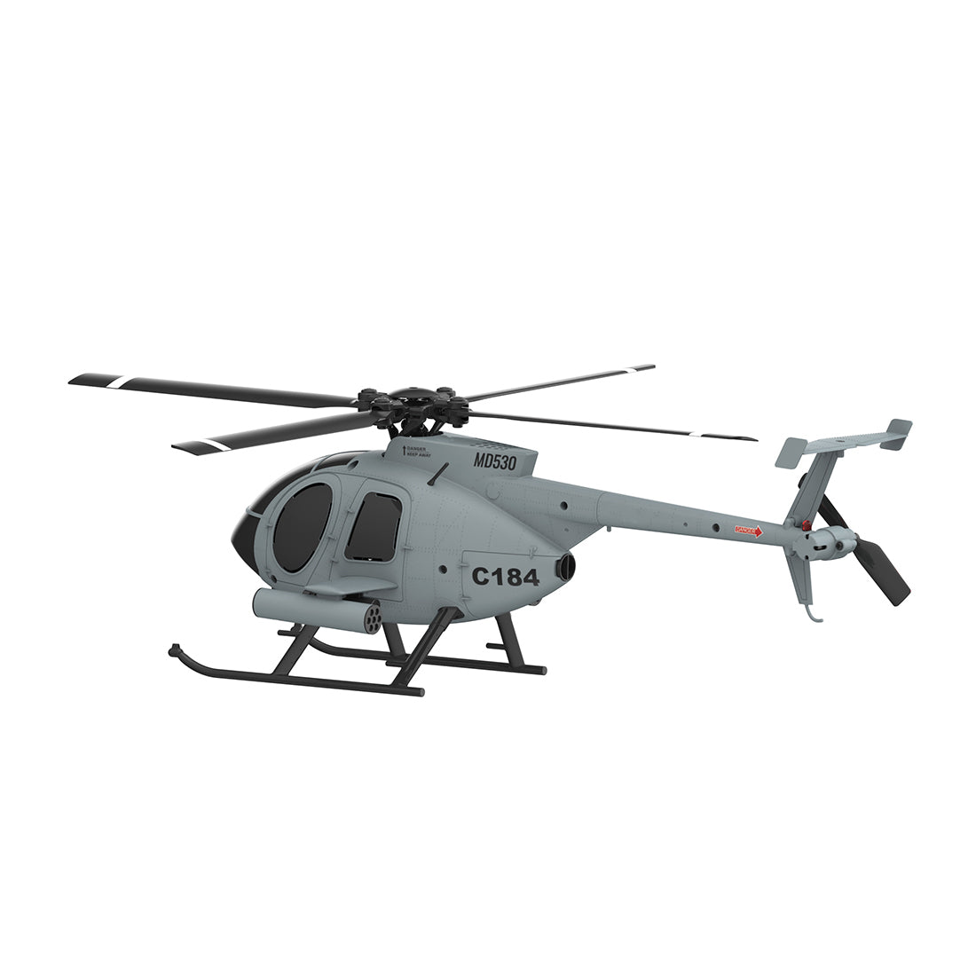 RC ERA ERA C184 MD500 Little Bird RTF RC Helicopter 2.4G 4CH Optical Flow 1/48 Scale 110 Size - stirlingkit
