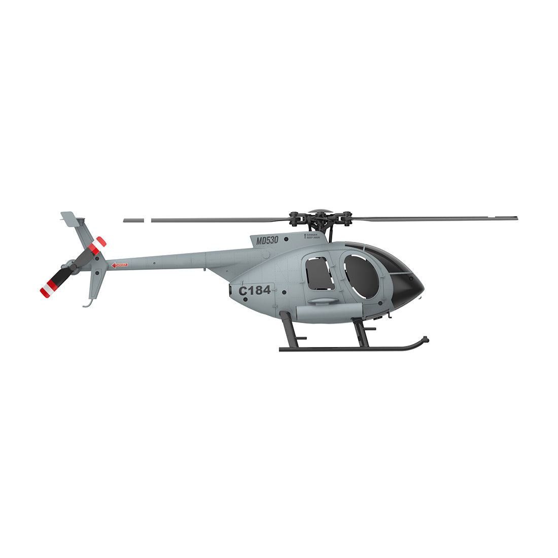 RC ERA ERA C184 MD500 Little Bird RTF RC Helicopter 2.4G 4CH Optical Flow 1/48 Scale 110 Size - stirlingkit