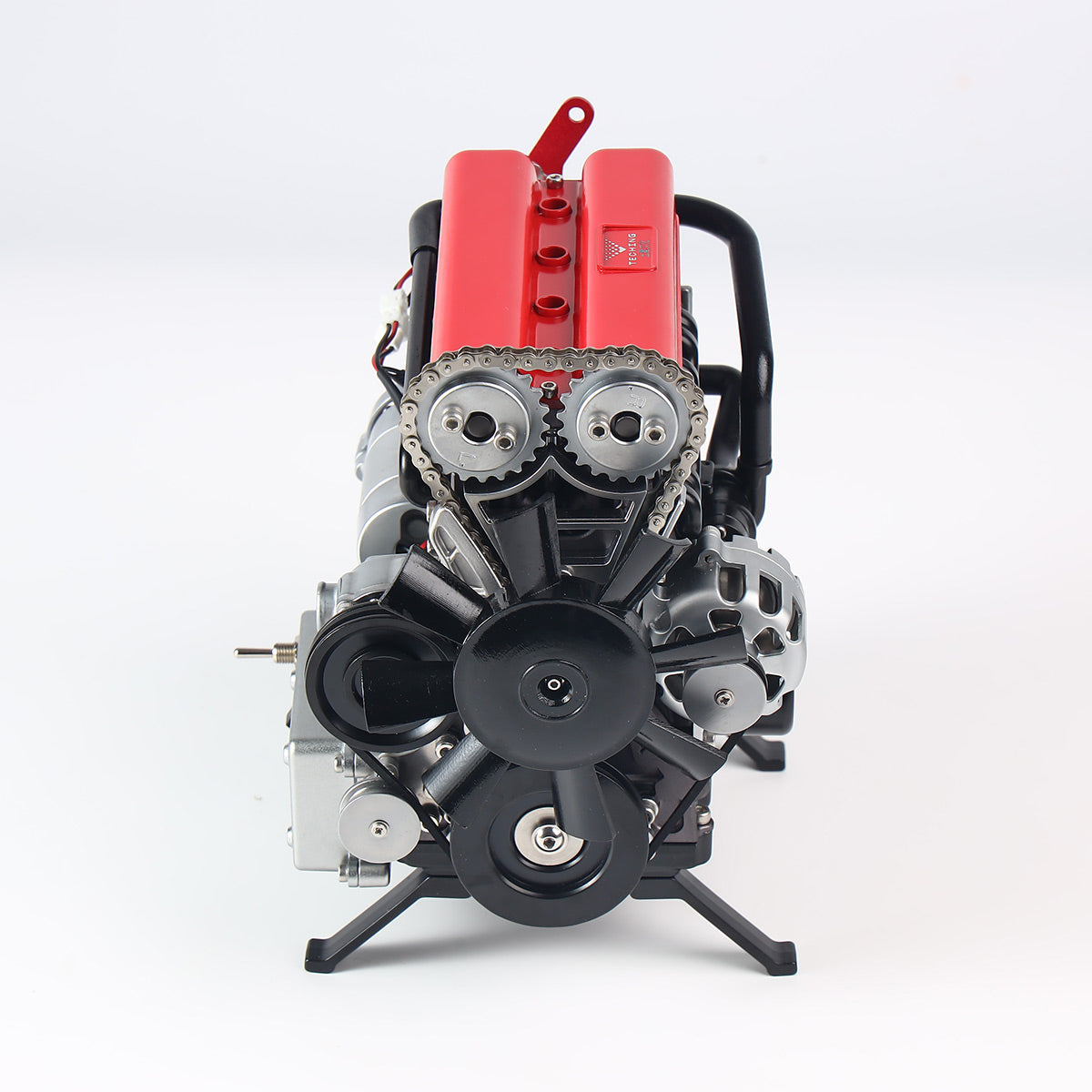 TECHING Build Your Own 4 Cylinder Engine Kits for Adults with Turbocharger DM111 Upgrade - stirlingkit