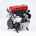 TECHING Build Your Own 4 Cylinder Engine Kits for Adults with Turbocharger DM111 Upgrade - stirlingkit