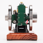 RETROL 1/8 3.6cc Vintage Gasoline Engine Trailer Mini Single Cylinder Four-Stroke ICE Model - stirlingkit