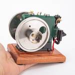 RETROL 1/8 3.6cc Vintage Gasoline Engine Trailer Mini Single Cylinder Four-Stroke ICE Model - stirlingkit