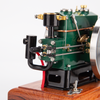 RETROL 1/8 3.6cc Vintage Gasoline Engine Trailer Mini Single Cylinder Four-Stroke ICE Model - stirlingkit